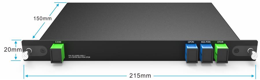 3CH WDM GPON XGS-PON