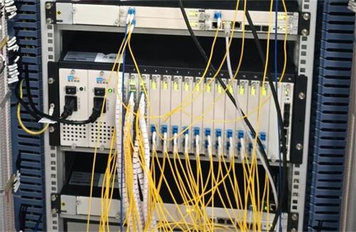 Amplifier equipment at Shangyu converter station (on-site)