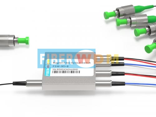 China M1x8 Magnet Fiber Optical Switch