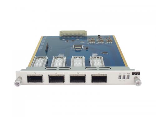  4X QSFP28 100G OTU/OEO Transponder Card 