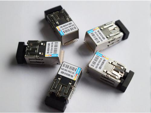  10G 1310nm 10KM Dual-Fiber Industrial-Grade 10PIN Surface-Mount Miniaturized Optical Transceiver 
