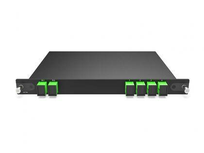 Splitter PLC 2X4 SC/APC Plug-in LGX Box