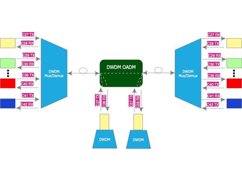 240817 OADM optischer Teilungsmultiplexer
    